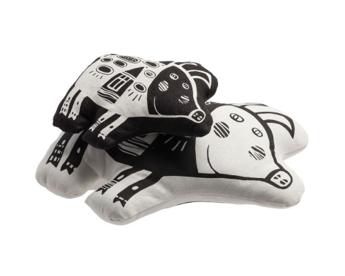 Игрушка «Свинка, витающая в облаках», черная