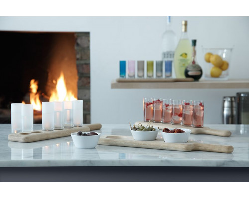 Набор сервировочных мисок на подставке Paddle