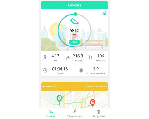 Смарт-шагомер Stegra