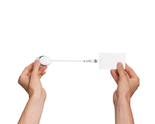 Ретрактор с карабином Access, белый