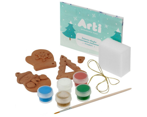 Набор для творчества Winter's Tale: елка, варежка, снеговик