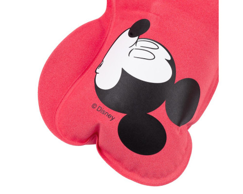 Надувная подушка под шею в чехле Mr. and Mrs. Mouse, красная