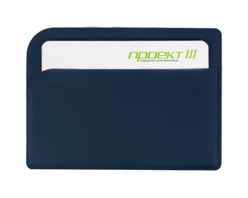 Чехол для карточек Dorset, синий