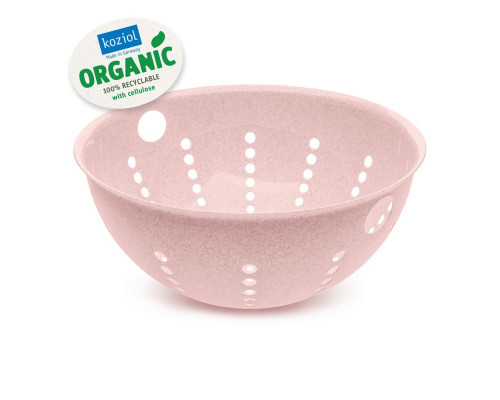 Дуршлаг Palsby Organic, большой, розовый