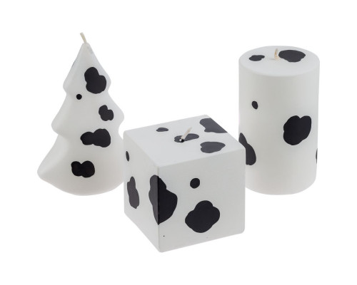 Свеча Spotted Cow, елка