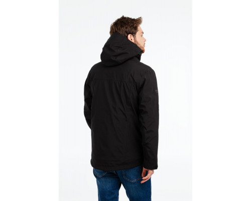 Куртка-трансформер мужская Matrix, черная с красным