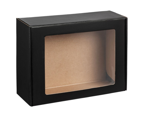 Коробка с окном Visible, черная