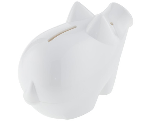 Свинья-копилка Charmy, белая