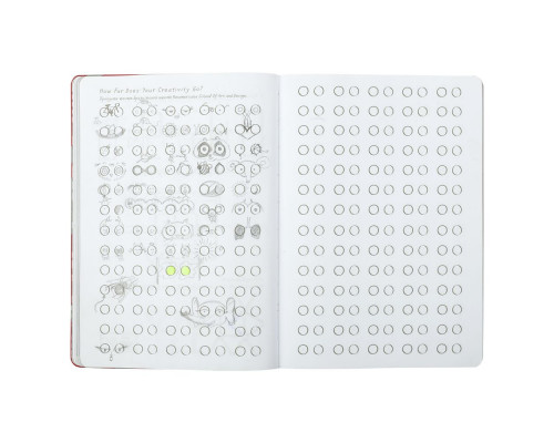 Ежедневник Labyrinth, недатированный, красный