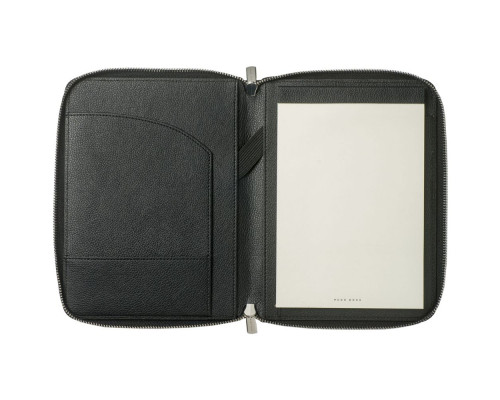 Набор Gear: папка с блокнотом и ручка, черный