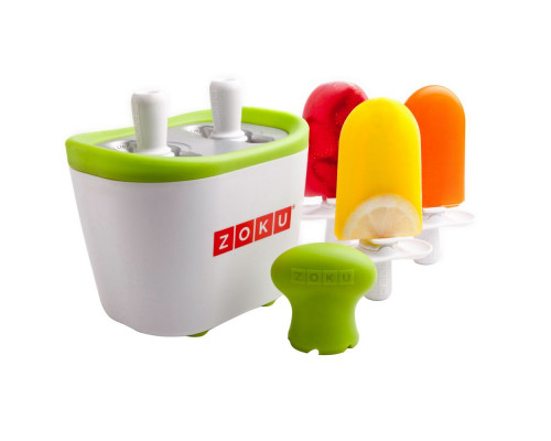 Набор для приготовления мороженого Duo Quick Pop Maker, зеленый