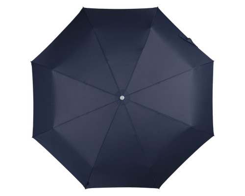 Складной зонт Alu Drop S, 3 сложения, 8 спиц, автомат, синий