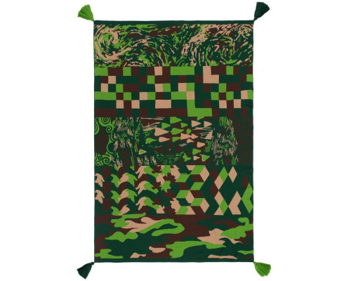 Плед «Искусство камуфляжа»