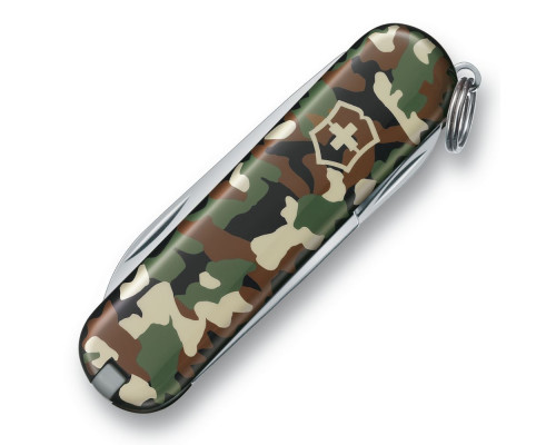 Нож перочинный Classic 58, зеленый камуфляж