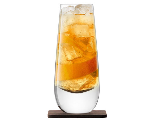 Набор бокалов Islay Whisky с деревянными подставками