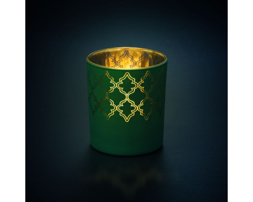 Подсвечник King, зеленый