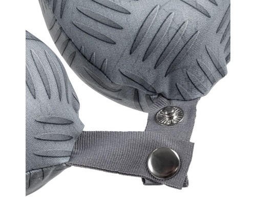 Подушка дорожная Hard Work, серая