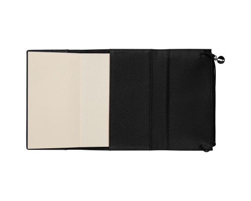 Ежедневник Zipco Flap, недатированный, черный