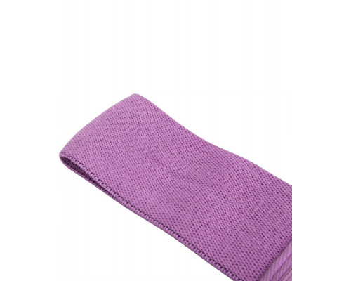 Фитнес-резинка Pastel, низкая нагрузка, фиолетовая