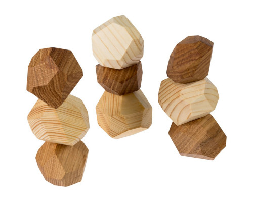 Игра «Гора камней», сосна и дуб, 9 элементов