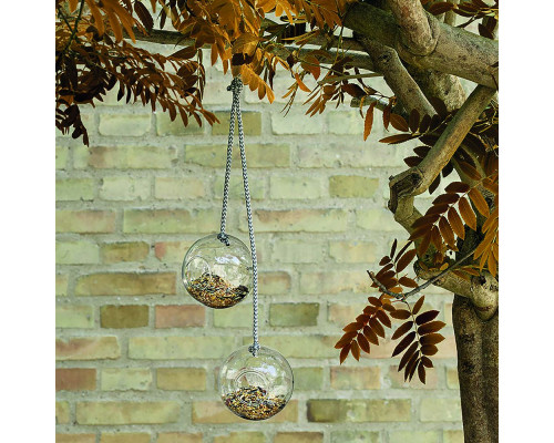 Набор подвесных кормушек для птиц Glass Bird Feeders