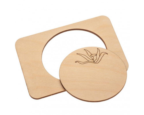 Карточки-раскраски Wood Games, овощи