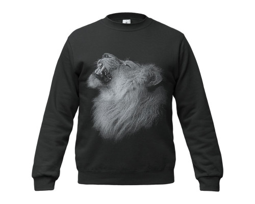 Толстовка Like a Lion, черная