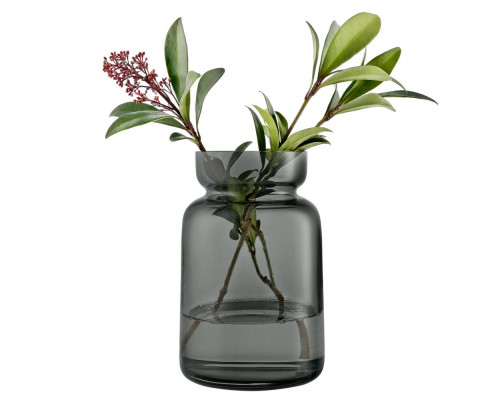 Ваза Silhouette, большая, темно-серая