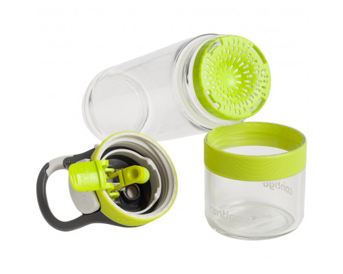Бутылка для воды Cortland Infuser, зеленое яблоко