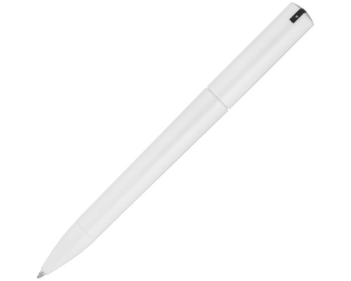 Ручка шариковая Split White Neon, белая с черным