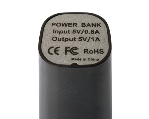 Внешний аккумулятор Easy Shape 2000 мАч, черный