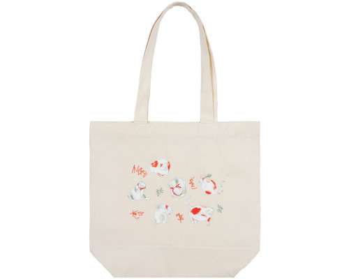 Холщовая сумка «Котэ», неокрашеная