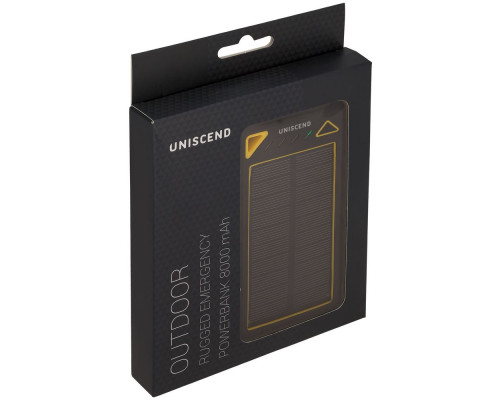 Внешний аккумулятор Uniscend Outdoor 8000 мАч с солнечной батареей