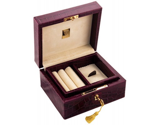 Шкатулка для драгоценностей LIVERPOOL, фиолетовая