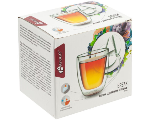 Кружка с двойными стенками Break