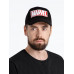 Бейсболка с вышивкой Marvel, черная