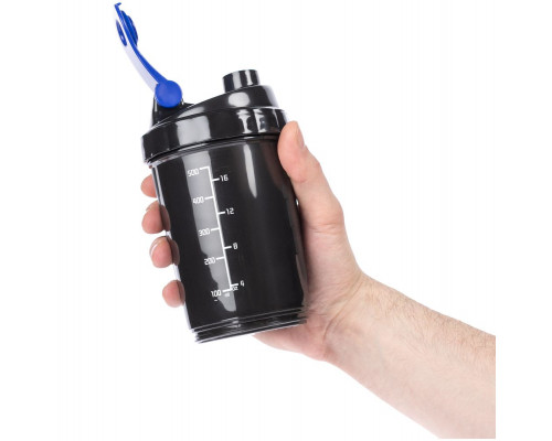 Спортивный шейкер Tonus, черно-синий
