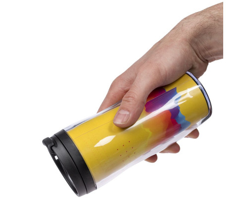 Термостакан Poster, с черной крышкой