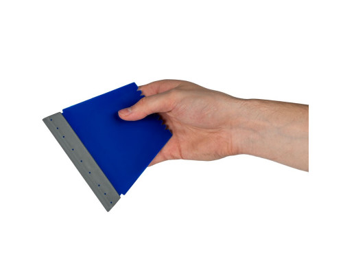 Скребок с водосгоном Snowie, синий