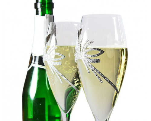 Два бокала KING FLOWER