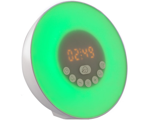 Лампа-колонка dreamTime для пробуждения светом и музыкой, белая