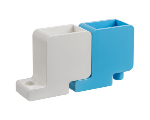 Органайзер с фоторамкой Officelover, белый с голубым