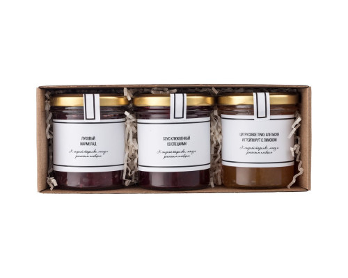 Набор соусов к мясу и сырной тарелке Sweet Aid