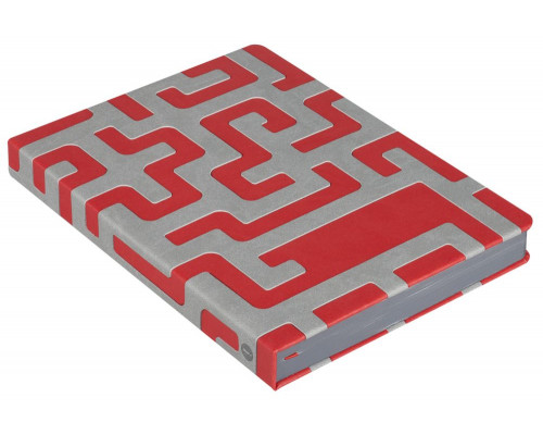 Ежедневник Labyrinth, недатированный, красный