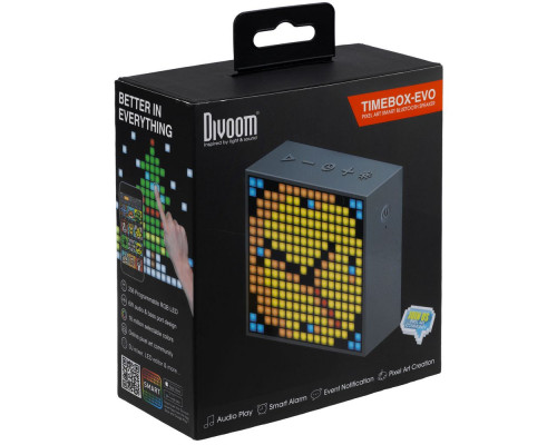 Беспроводная колонка с интерактивным дисплеем Timebox-Evo