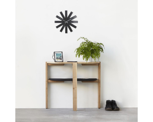 Часы настенные Ribbon, черныe