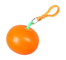 Дождевик в футляре «Фрукт», оранжевый мандарин