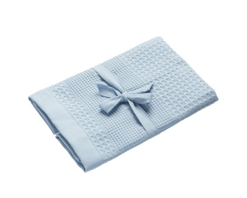 Полотенце вафельное Adore Small, голубое