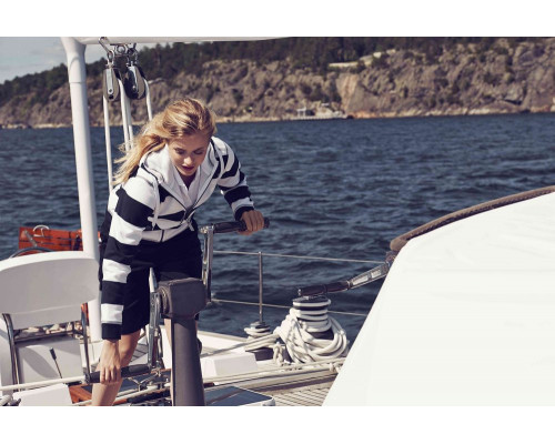 Толстовка женская Moline, серая и черная