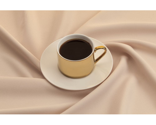 Чайная пара Reflection, золотистая